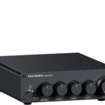 Fosi Audio Bluetooth Subwoofer Amplifier 2.1, BT30D Pro Subwoofer Amp with TPA3255 Chips 165W x2+350W & Bass Treble Control, 2.1 Channel Sub Amplifier for Desktop/Outdoor/Bookshelf Speakers