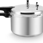 12 Quart Pressure Cooker,Aluminum Pressure Canner w/Canning Rack & Easy Lock Lid for Canning, Steaming
