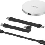 Aiffro P10 Plus Magnetic to USB Portable Solid State Drive,for Lightning Cable, MagSafe Compatible, Up to 2000MB/S, for iPhone X/11/12/13/14 and iOS 13 Later, Magsafe SSD Portable Solution