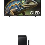 Samsung 85-Inch Class QLED 4K Q60D Series Quantum HDR Smart TV w/Object Tracking Sound Lite (QN85Q60D, 2024 Model) Q-Series Soundbar HW-QS700F 3.1.2 ch Subwoofer (2025 Model)