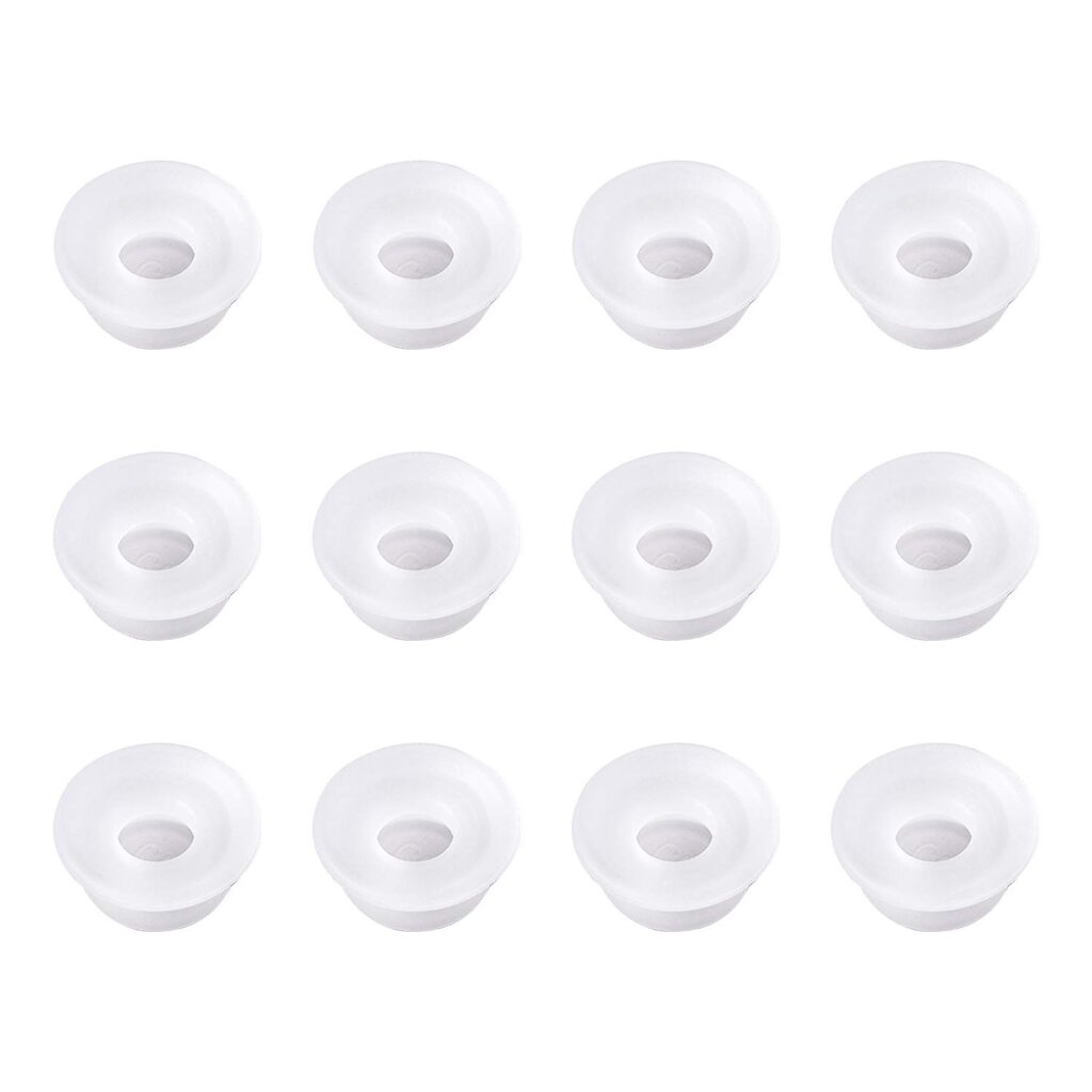 12 Pcs Instapot Replacement Float Valve Gaskets – Float Valve Sealer for Instant Pot Duo 3, 5, 6, 8 Qt, Duo Plus, Ultra, LUX 3, 8 Qt, Float Sealing Caps Float Valve Silicone Caps