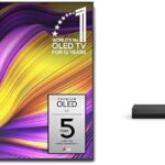 LG 55″ OLED evo G5 4K AI TV, S70TY 3.1.1-Channel Soundbar, Dolby Atmos, Wow Orchestra, Rear Speaker Ready, Wireless Subwoofer