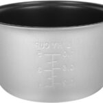 Rice Cooker Inner Pot Replacement: 5 Cup Non-Stick Alloy Inner Insert for Home Cooking – Compatible with Aroma for Rice Cooker Replacement Pot