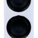 ELAC Uni-Fi Reference 3-Way 5-1/4″ Floor Standing Speaker, Oak or Walnut Tower Speaker for Home Theater and Stereo System, White Baffle with Oak Sides