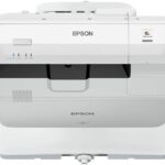 PowerLite 700U 4000-Lumen WUXGA Ultra-Short Throw Projector – Bundle Includes HDMI Cable + Microfiber Cleaning Cloth