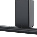 Enclave Eclipse 5.1.2 Dolby Atmos Soundbar with 8” Wireless Subwoofer – Includes 11 Custom Drivers & 8-Inch Subwoofer for Multidimensional Spatial Sound