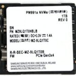 SAMSUNG 1TB SSD M.2 2230 30mm PM991a NVMe PCIe Gen3 x4 MZ9LQ1T0HBLB Solid State Drive for Surface Pro Steam Deck Dell HP Lenovo Laptop Ultrabook Tablet