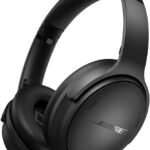 Bose QuietComfort Headphones – Wireless Bluetooth Headphones, Active Over Ear Noise Cancelling and Mic, USB-C Charging, Deep Bass, Up to 24 Hours of Playtime, Black