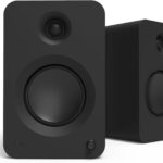 Kanto REN 200W Powered Speaker System with HDMI ARC Input for TV & Home Theater | USB-C and Bluetooth 5.3 | High/Low Pass Filter | Pair | Matte Black