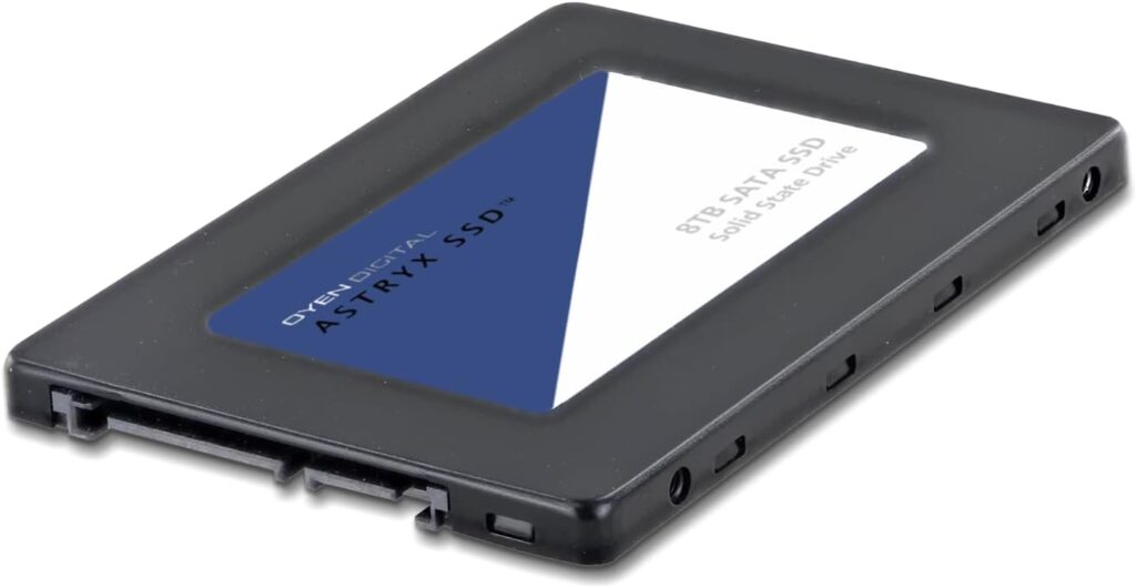 Oyen Digital Astryx 8TB 3D TLC NAND 2.5″ SATA III Internal Solid State Drive (SSD)