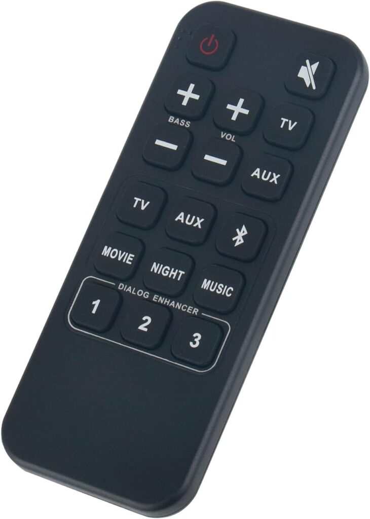 AIDITIYMI RC-1230 RC1230 Remote Control Replace operates for Denon Home Theater System DHT-S316 DHTS316