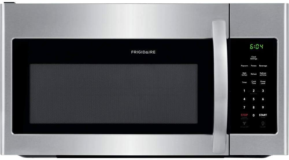 FRIGIDAIRE FFMV1846VS 30″ Stainless Steel Over The Range Microwave with 1.8 cu. ft. Capacity, 1000 Cooking Watts, Child Lock and 300 CFM