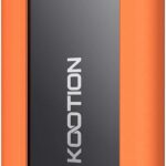 KOOTION Portable SSD 1TB USB-C Up to 2000MB/s USB 3.2 External SSD USB 3.2 Gen 2×2 Portable Solid State Drive with Protective Case Shockproof Waterproof Type-C External Solid State Drive for PC/Mac