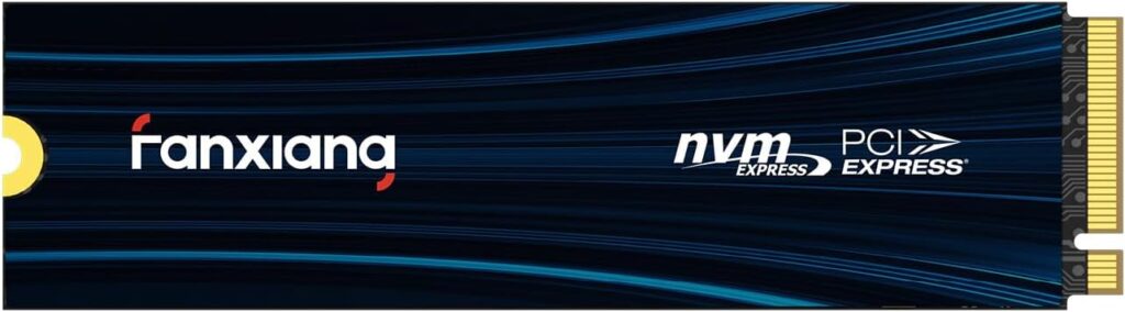 fanxiang 4TB NVMe SSD PCIe Gen 4 Gaming SSD for PS5, Up to 7000MB/s M.2 2280 SSD Compatible with PS5 Storage Expansion, Internal Solid State Drive for Gamers, Professionals, Creators S880E