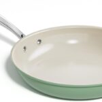 Redchef Nonstick Frying Pan Skillet, Ceramic Non-Stick Saute Pans, 11 inch Cooking Fry Pan with Stay Cool Handle, All Stovetops (Gas, Electric & Induction), Dishwasher/Oven Safe, PFAS-Free (Green)