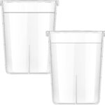 Condensation Collector Replacement for Instant Pot DUO, Duo Plus, ULTRA, LUX, 5, 6, 8 Quart All Series Ultra 60, DUO60, DUO89 and LUX80 (2 Pcs)