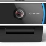 Amcrest 5-Megapixel Webcam with Microphone, Web Cam USB Camera, Computer HD Streaming Webcam for PC Desktop & Laptop w/Mic, Wide Angle Lens & Large Sensor for Superior Low Light (AWC5100)