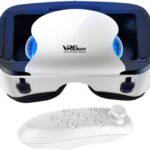 Headset Virtual Reality 3D Glasses Headset Android Compatible 5.0 to 7.0 Inch, HD Blu-ray Eye Protected, with Controller, for Mobile Games & Movies