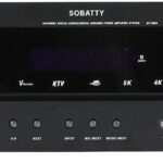 Stereo Receivers Home Audio Amplifier,5.1 Channel Amplifier with Bluetooth 5.0,8K HDMI ARC, Optical/Coaxial, USB,Subwoofer Output 8 DSP Modes for Home,Karaoke,Theater Speakers (No Dolby/DTS)