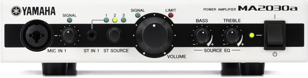 Mixer Amp with 3 Stereo Inputs and 2 Microphone Inputs. Uses The Dcp1v4s-Us Wall