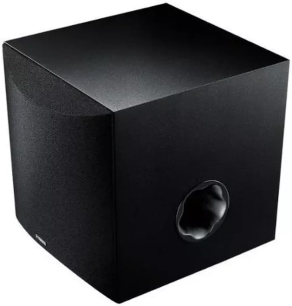 YAMAHA 8″ 100W Powered Subwoofer – Black (NS-SW050BL)