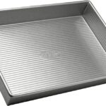 USA Pan Bakeware Rectangular Cake Baking Pan, 9 x 13 inch, Nonstick & Quick Release Coating, Aluminized Steel