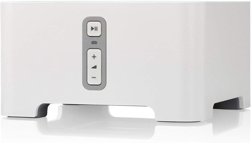 Sonos Connect Wireless Receiver Component with Alexa for Streaming Music – White (Renewed)