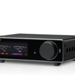 AIYIMA A80 Bluetooth Amplifier DAC Stereo HiFi Home Audio Receiver with PFFB 2.0 Channel Hi-Res Class D Power Amp with PC-USB Coaxial Optical TRS RCA Input