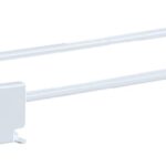 SANUS Extendable Soundbar Wall Mount for Sonos Arc & Sonos Arc Ultra Soundbar – 5” Depth Adjustment Optimized for Dolby Atmos – White Speaker Mount