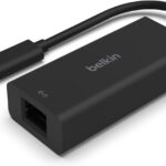 Belkin USB Type C to 2.5 Gb Ethernet Adapter, USB-IF Certified Thunderbolt 3 & 4 / USB-C to LAN Network Adapter Compatible with MacBook Pro/Air, iPad Pro, XPS, Surface, and Other USB C Devices