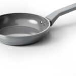 Sanho 8 Inch Frying Pan Nonstick, Ceramic Coating PTFE & PFOA Free Skillet, Induction Compatible & Dishwasher Safe Cookware for Healthy Daily Cooking