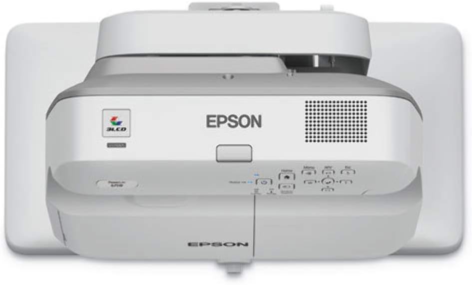Epson PowerLite 675W 3200-Lumen WXGA Ultra-Short Throw 3LCD Projector
