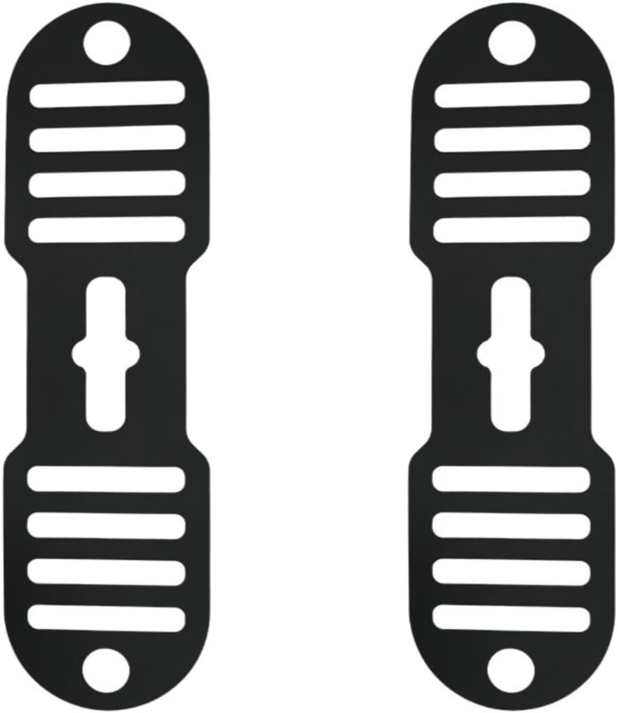 Silicone Lid Lock Strap for Crockpot Slow Cooker (6/7/8 Quart) – Universal Rubber Band Secure Lid Holder | Heat-Resistant, No-Spill Design Transport Accessories (2Black)