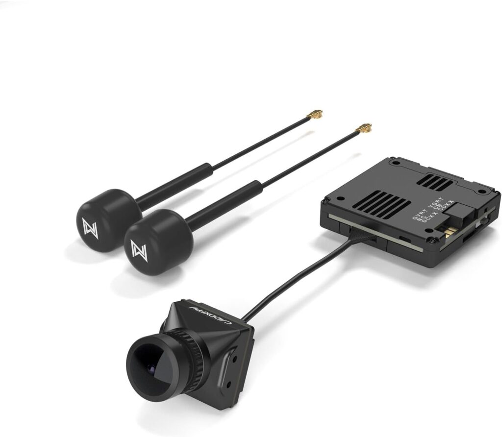 CADDXFPV Walksnail Avatar Pro Kit – Air Unit Pro for FPV Drone with Excellent Night Vision, Gyroflow Support, Digital Transmission System,Dual Antennas, 22ms Low Latency, 4km Max Range, 160° FOV, 1080P/60fps H.265 Video Recording, 1/1.8-inch Starvis II