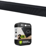 Samsung S60D 5.0ch Soundbar w/Wireless Dolby Atmos Audio, All-in-One Design, Q-Symphony, HW-S60D/ZA (2024 Model) Bundle with 2 Year Accidental Repair Plan Extended