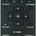 RM-AAU136 Replace Audio Remote Control Compatible with Sony 7.2 Channel Home Theater System STR-KM7 HT-M7 STR-KM3 HT-M3 STR-KM2 HT-M2 STR-KM5 HT-M5 RM-AAU135
