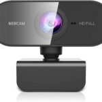 Webcam with Microphone&1080P HD Web Cam,Stand for PC/MAC/Laptop/Desktop, Wide Angle Web Cameras for YouTube,Skype,Zoom,Xbox One,Video Calling,Studying and PS4