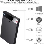 2.5” 250GB Ultra Slim Portable External Hard Drive USB3.0 HDD Storage for PC, Desktop, Laptop, MacBook, Chromebook, Xbox One