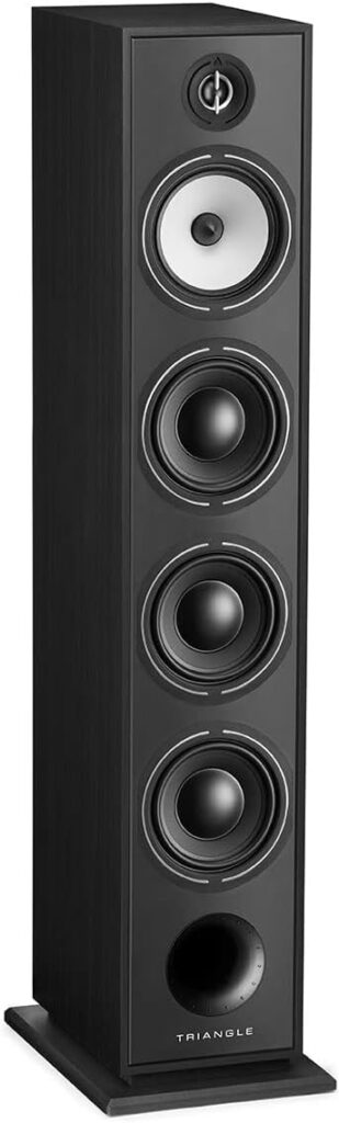 triangle – BOREA BR09 Hi-Fi Floorstanding Speakers – Power handling 170W – Efficiency 92 dB/W/m – 16cm Drivers – Versatile Music and Home Cinema – 206 x 1095 x 314 mm – Black (Piece)