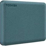 Toshiba Canvio Advance 2TB Portable External Hard Drive USB 3.0, Green – HDTCA20XG3AA