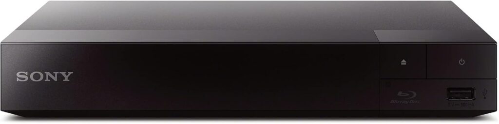 Sony BDP-S3700 Home Theater Streaming Blu-Ray Player with Wi-Fi (Black)