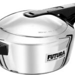 Futura Stainless Steel 4L Pressure Cooker Induction Compatible