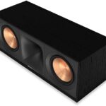 Klipsch Reference Next-Generation R-50C Horn-Loaded Center Channel Speakers for Crystal-Clear Home Theater Dialogue in Black