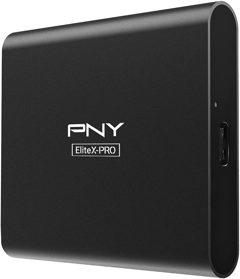 PNY EliteX-PRO 2TB USB 3.2 Gen 2×2 Type-C Portable Solid State Drive (SSD) – (PSD0CS2260-2TB-RB)