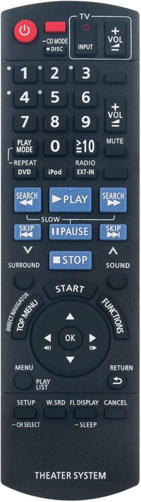 N2QAYB000359 Replaced Remote Control for Denon DHT-S216H Home Theater Sound Bar Soundbar System