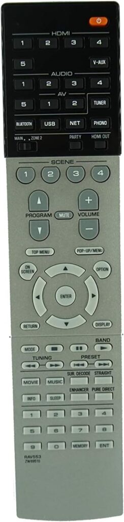 HCDZ Replacement Remote Control for Yamaha Aventage RX-V679 RX-V779 TSR-7790BL RX-V679BL RX-A850 RX-AS710 RX-AS710D 7.2-Channel MusicCast AV Receiver