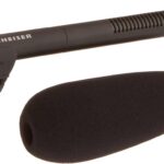 SENNHEISER Professional Shotgun Microphone with XLR-3 to 3.5mm Connector for Video Camera/Camcorder, Black (505453)