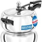 Hawkins 3.5 Litre Contura Pressure Cooker, Stainless Steel Inner Lid Cooker, Handi Cooker, Induction Cooker, Silver (SSC35)