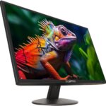 Sceptre 24-inch Prime Monitor Thin 1080p LED Monitor 99% sRGB 2x HDMI VGA Build-in Speakers, Machine Black (E248W-19203R 2025 Series)