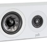 Polk Audio Reserve Series R350 Slim Center Channel Loudspeaker, Doubles as Left/Right Surround Speaker, 1″ Pinnacle Ring Tweeter & Four 4″ Turbine Cone Woofers, Dolby Atmos & IMAX Enhanced, White